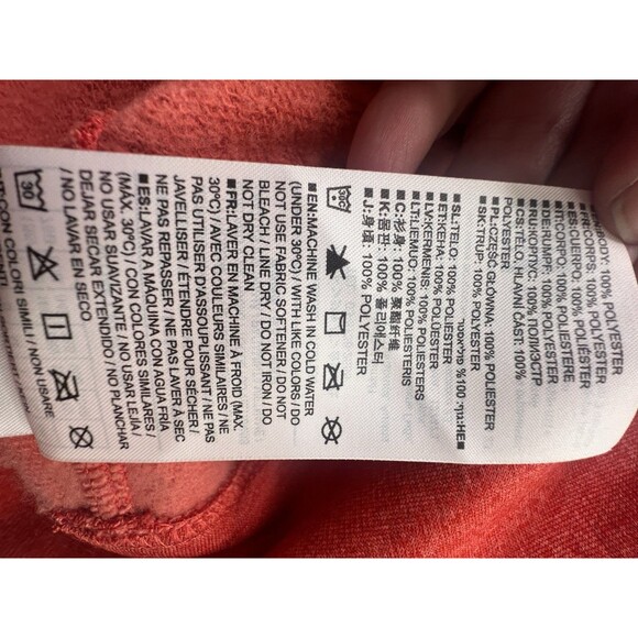 Burton Oak Crew Fleece Red Crewneck Sweatshirt Lost At Last Women’s Xtra Large - Picture 8 of 10